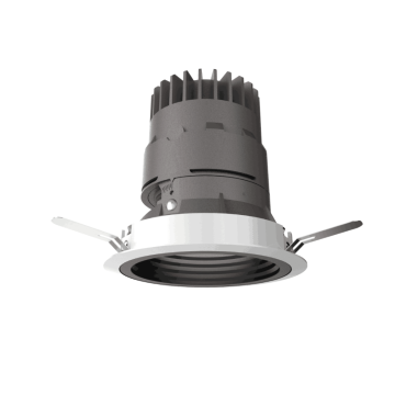 2017 new style anti-glare modular LED downlight for high-end hotel, cutout size 75mm 105mm 125mm 150mm hotel ceiling spot light